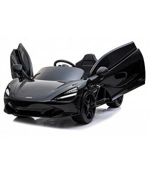 Coche eléctrico para niños McLaren 720S 12v,  negro, rc parental - INDA-KID-720S